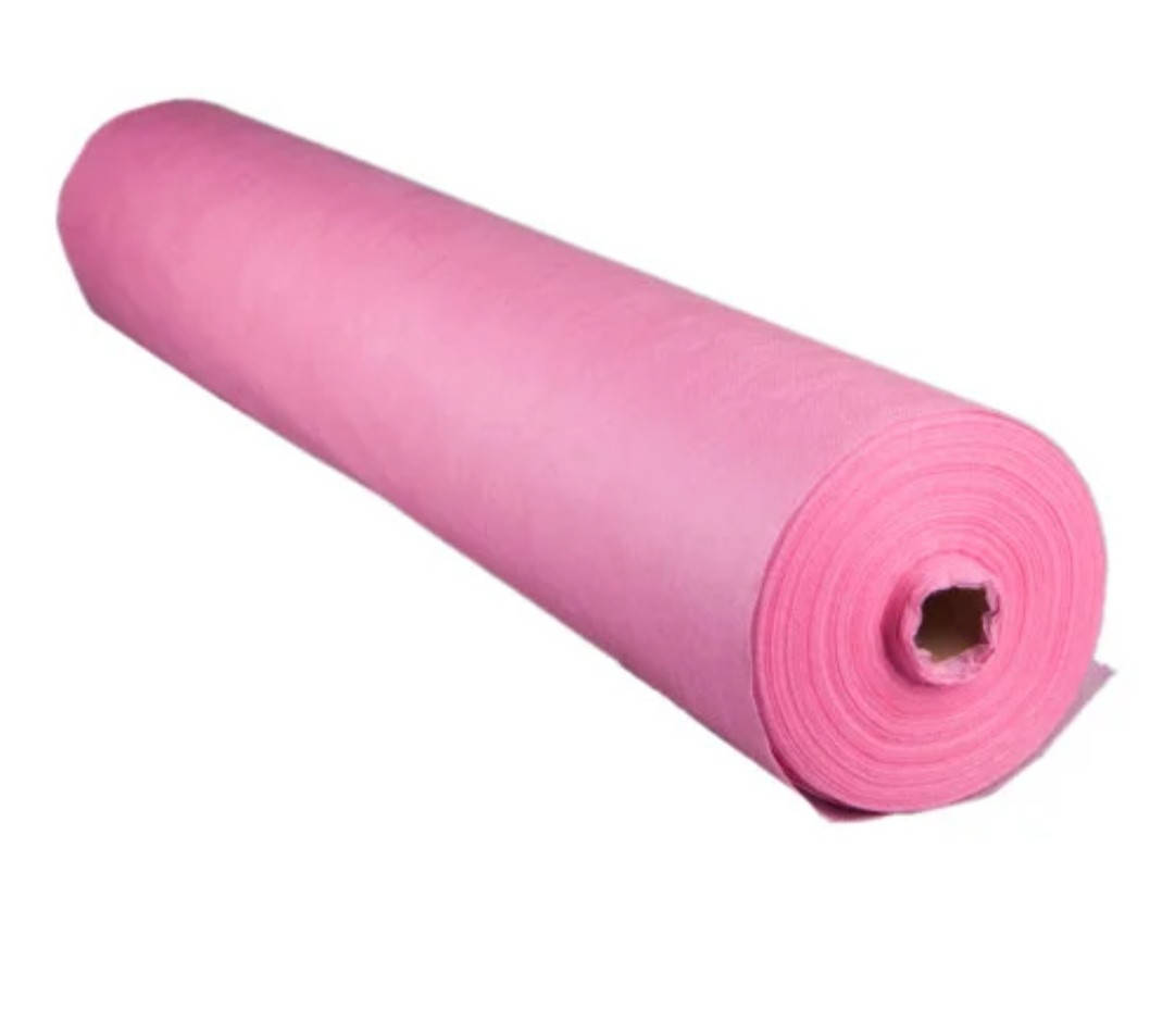 

Одноразовая простынь Softex 0,6х100м розовая