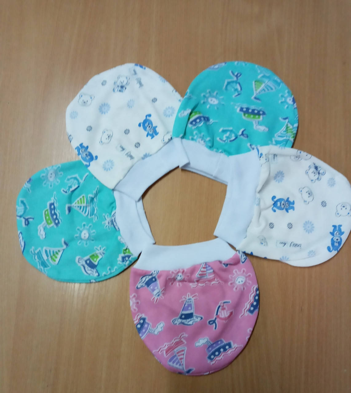 

Шапочка для новорожденного, Розовый