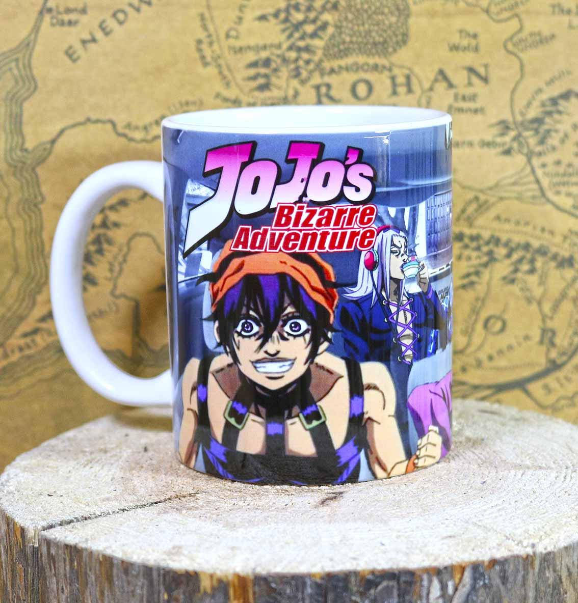 

Кружка ДжоДжо "Джостары" / JoJo's Bizarre Adventure
