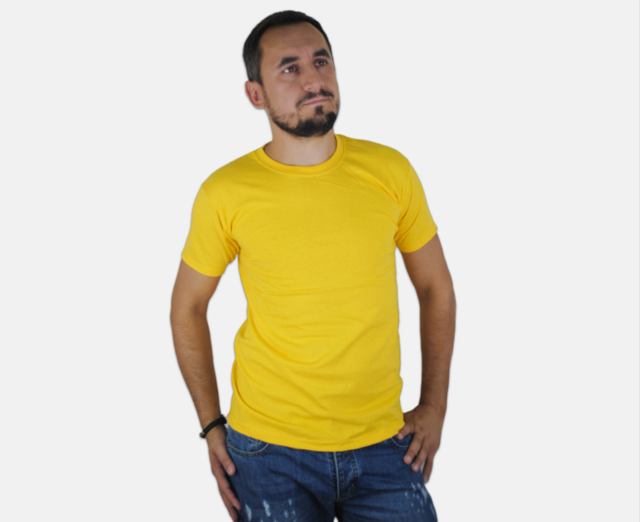 

Мужская Футболка Классическая Fruit of the loom Солнечно-Жёлтый 61-036-34 Xxl