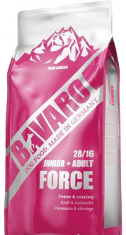 

Bavaro FORCE 28/16 Junior + Adult корм для активных собак18 кг