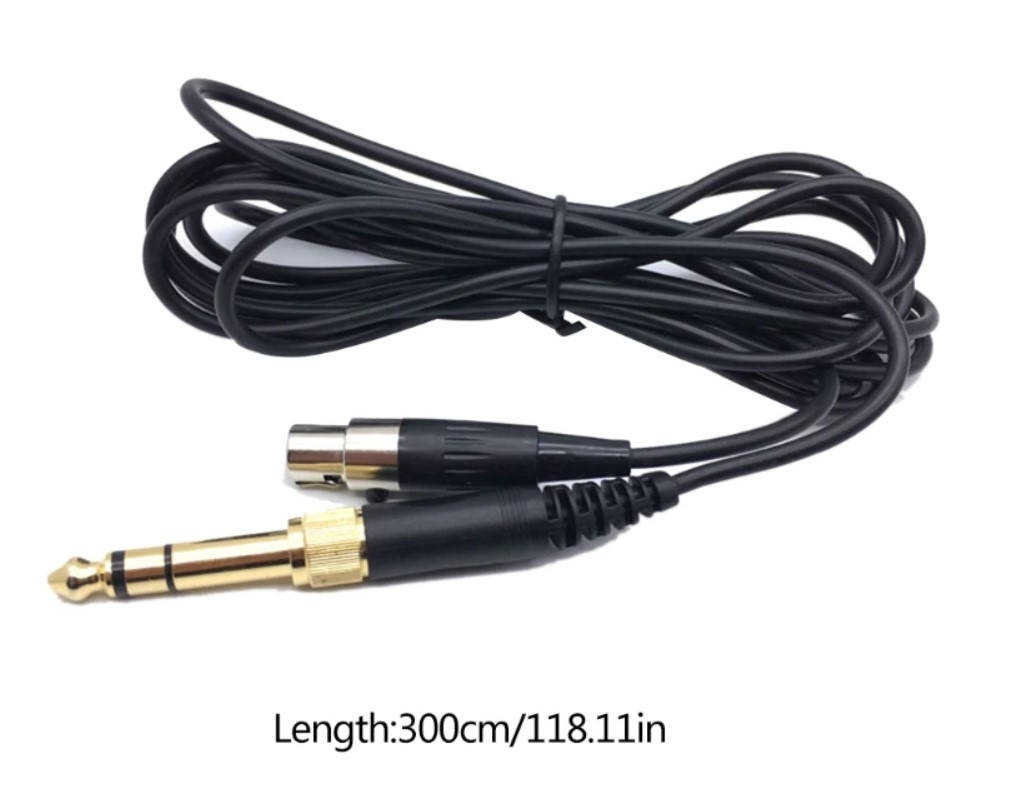 

Прямой кабель провод AKG K271 K240 MKII K712 K812 PRO К702 K361 K371 K182 Q701 K141 MKII 181 171 Длина 3 метра
