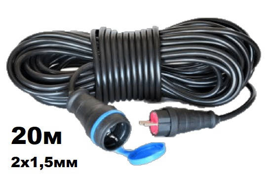 

Удлинитель-переноска Феникс 20м. 2х1,5мм ПР20-3