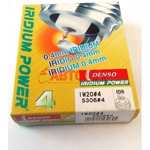 

Свеча зажигания иридиевая DENSO Iridium Power / IW20 / 5306