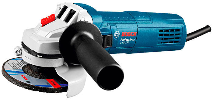 

Угловая шлифмашина болгарка Bosch Professional GWS 750 S с регулировкой (0601394121)