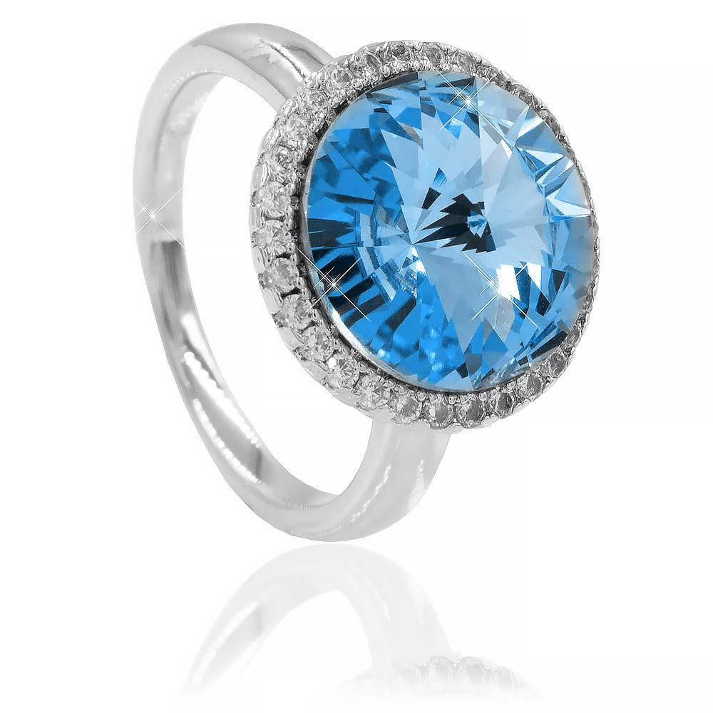

Кольцо Swarovski Круг 1,2 см в оправе мелких камней