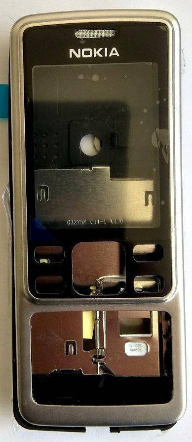 

Корпус для Nokia 6300 Silver