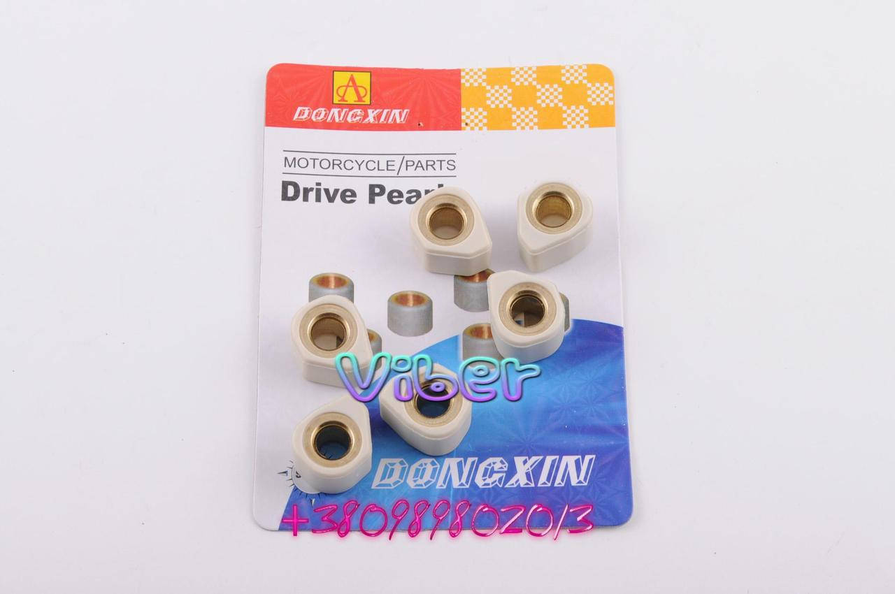 

Ролики вариатора (тюнинг) 4T GY6 125/150 18*14 10,5г (белые) DONGXIN, компл.