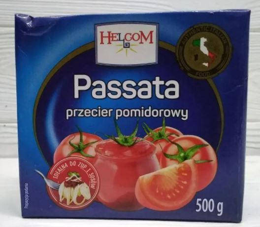 

Томатная паста Helcom Passata 100% pomidorow 500г (Польша) - 45 грн