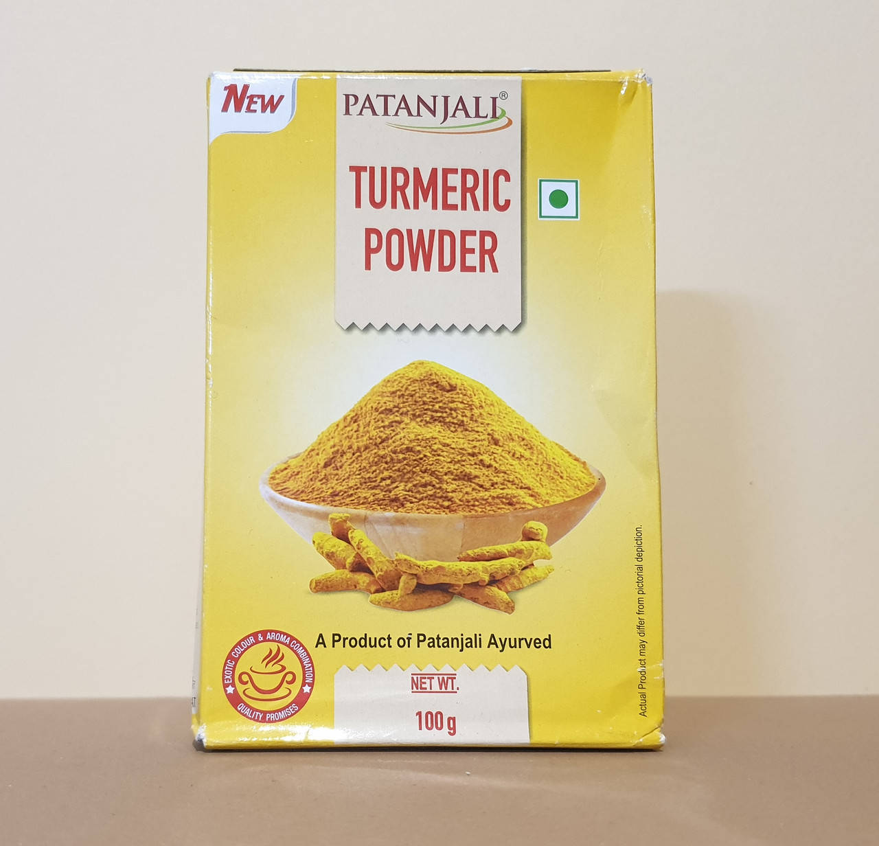 

Куркума молотая, Патанджали / Aarogya Spices Turmeric Powder, Patanjali / 100 g