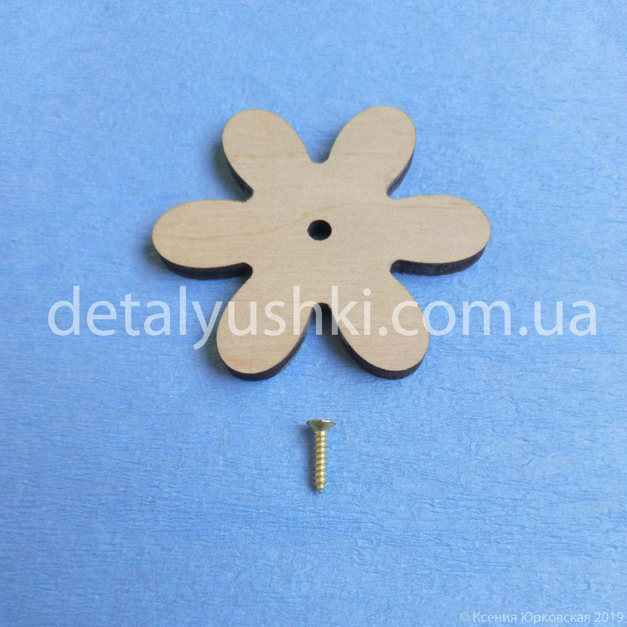 

Шестеренка "6ти листник" 4,5 см, Комплектующие Заготовки для Бизиборда, Бизикуба