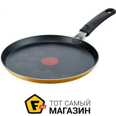 

Сковорода для блинов «Tefal» ( Сковорода блинная Tefal Dog 25 см (B5961003) (B5961003) ) подходит для газовых