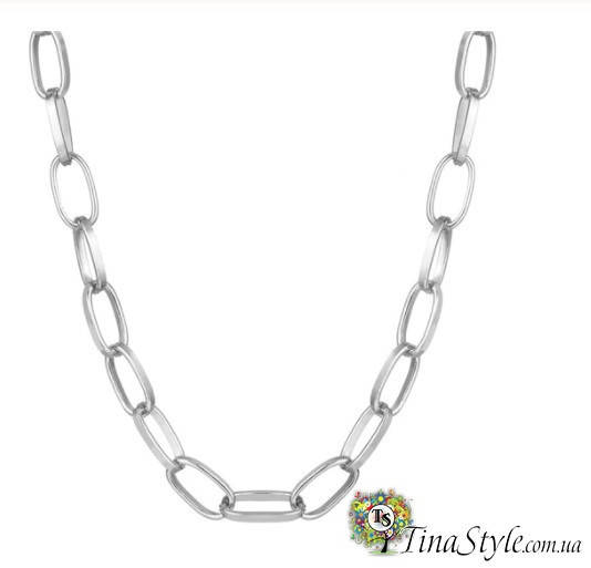 

Колье Чокер на шею цепь цепочка серебро цвет Подвеска Choker