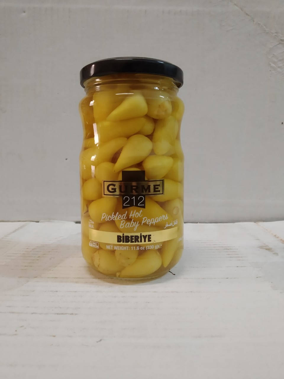 

Перец острый маринованный Gurme 212 Baby 370 г стекло