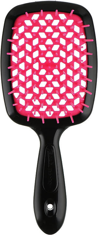 

Расческа для волос Janeke Superbrush (чорна з розовим)