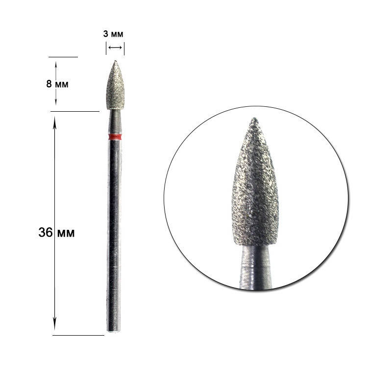 

Насадка алмазная 115к-023мм