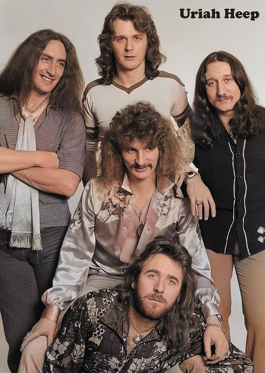 

Плакат URIAH HEEP 1 band