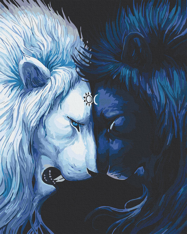 

Картина по номерам День и ночь 40х50см 11638-AC