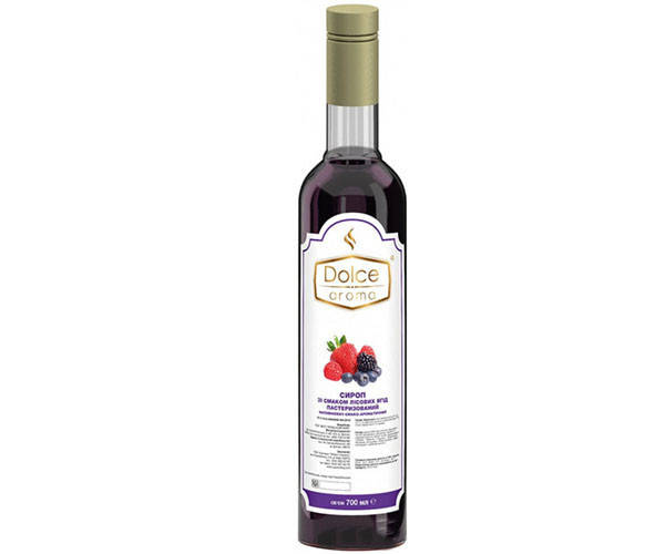 

Сироп Dolce Aroma Лесные ягоды 700 мл