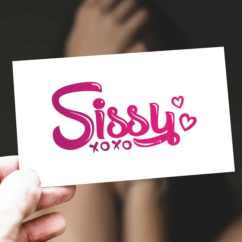 

Флеш тату Sissy xoxo переводная-временная татуировка, водостойкая
