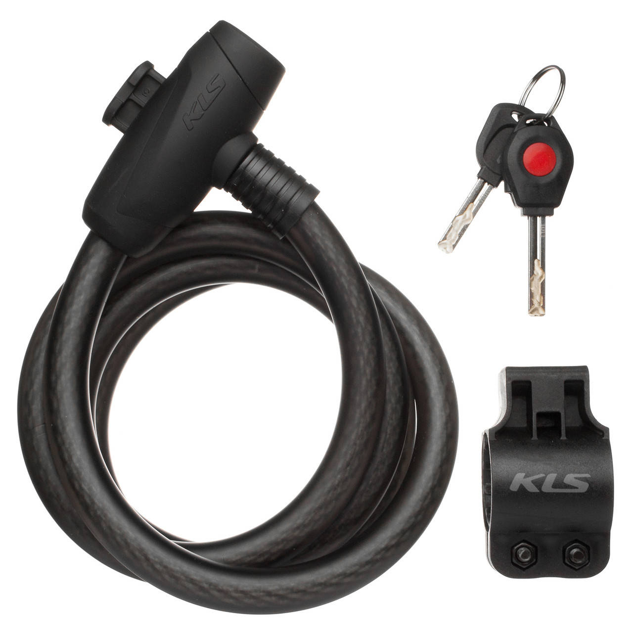

Велозамок KLS Recoil 12х1500 Black (8585019339232)