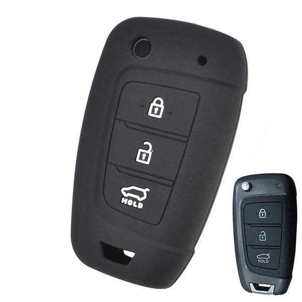 

Hyundai Силиконовый чехол для ключа KC14, Черный