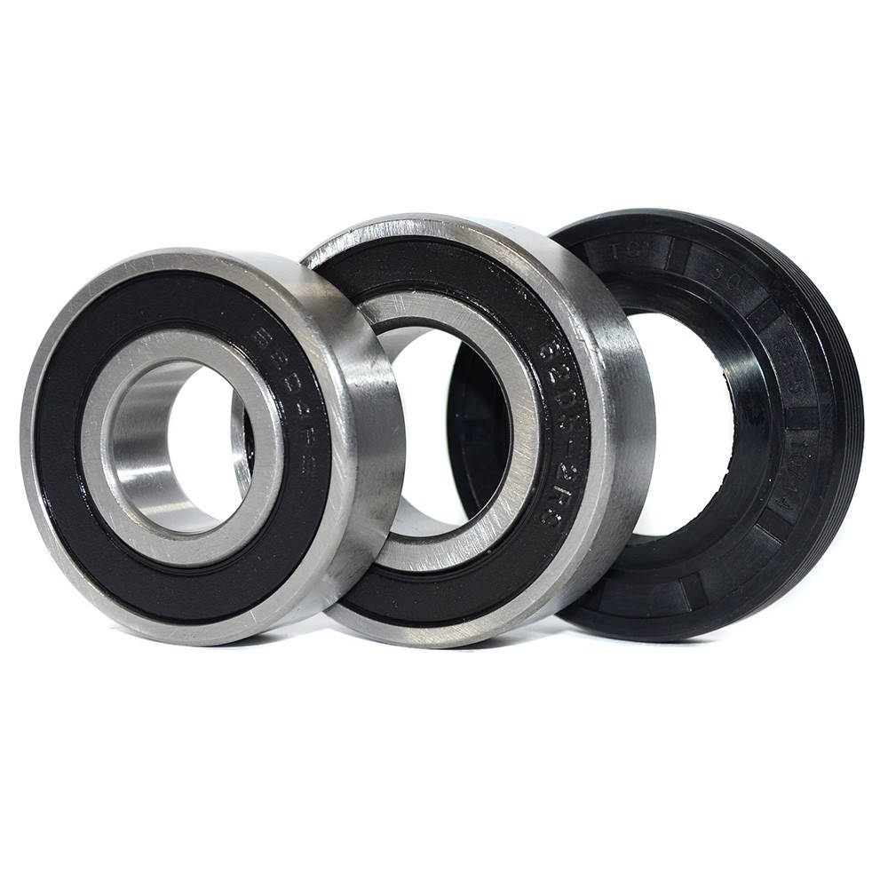 

Ремкомплект подшипников Indesit и Ariston NT 6204 2RS и 6205 2RS и сальник