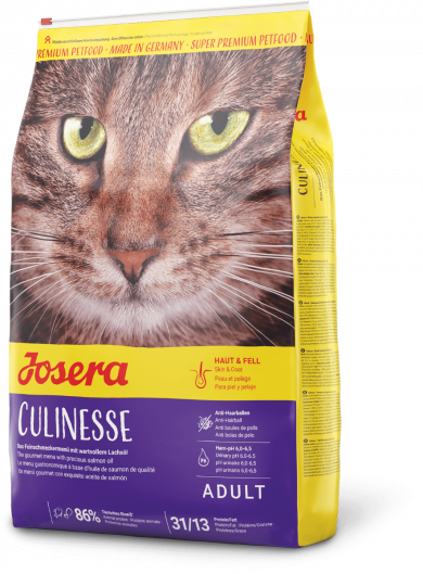 

Сухой корм Josera Culinesse (31/13) для взрослых привередливых кошек с лососем 10 кг