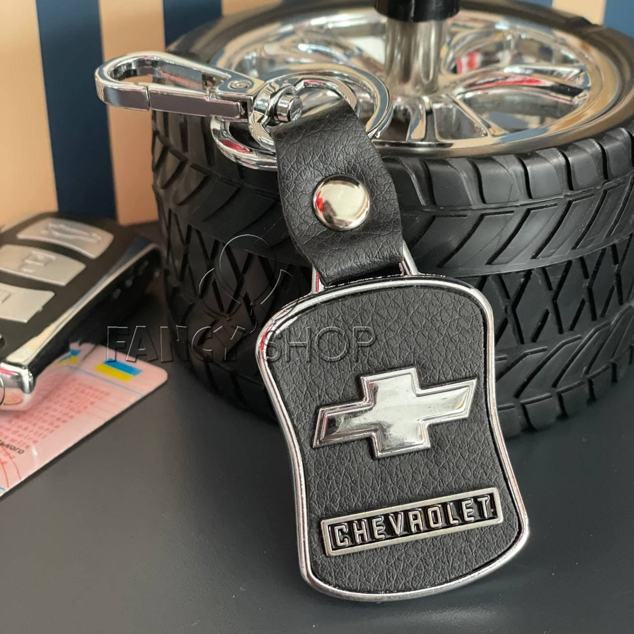 

Брелок автомобільний "Chevrolet", шкіра №2, Брелок автомобильнный "Шевроле"