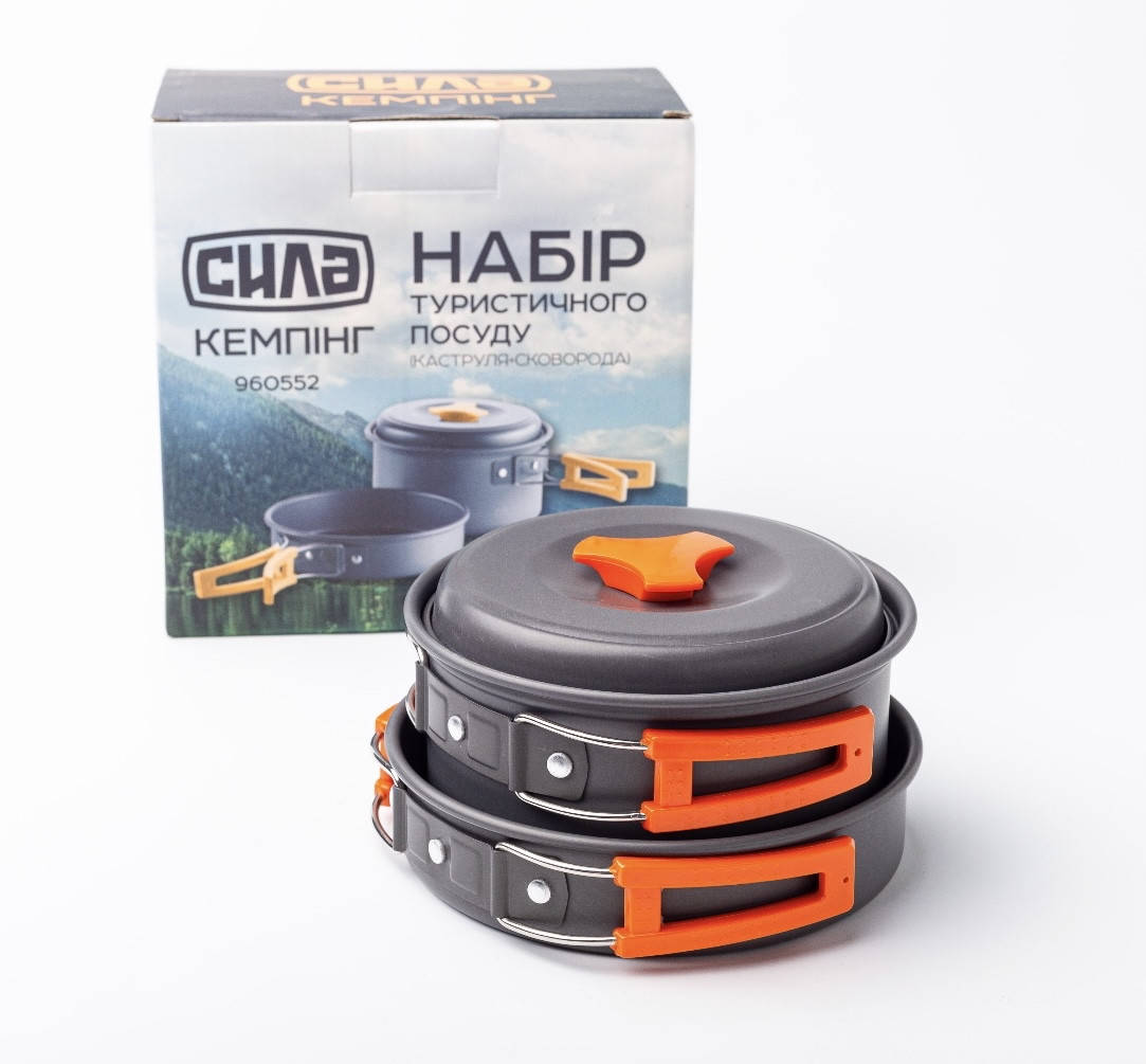 

Набор походной посуды алюминиевый(кастрюля+сковорода)