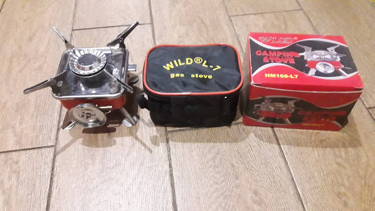 

Горелка газовая туристическая WILD HM 166- L7