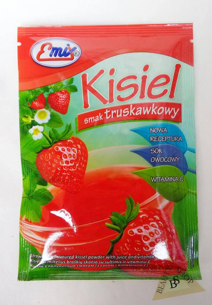 

Кисель с клубничным вкусом Emix Польша 40g