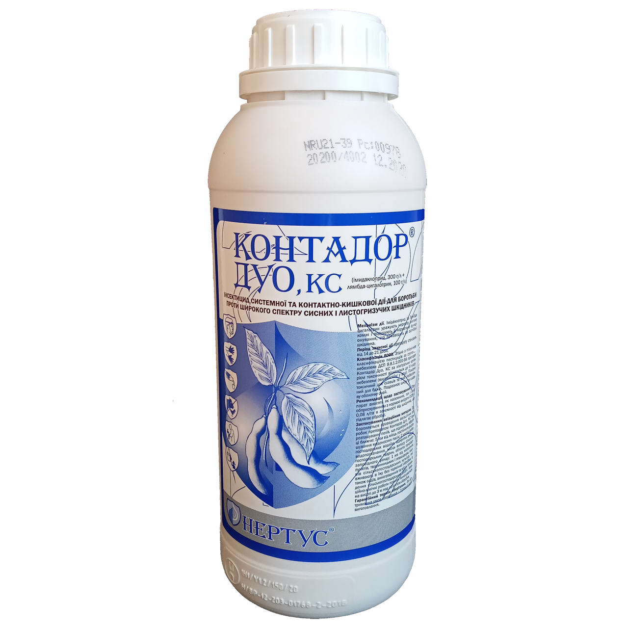 

Инсектицид Контадор Дуо Нертус (имидаклоприд; лямбда-цигалотрин) 1 л