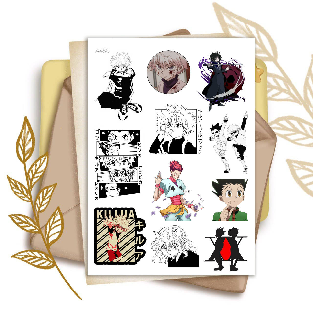 

Стикерпак Hunter X Hunter