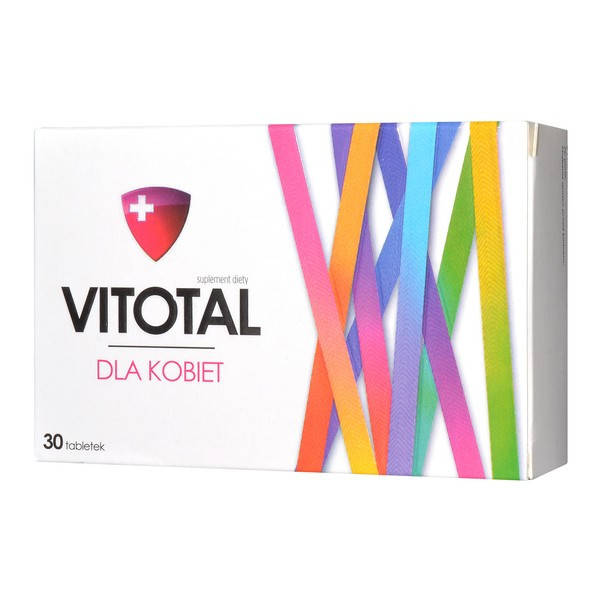 

Vitotal для женщин - для кожи, волос и ногтей 30 таблеток
