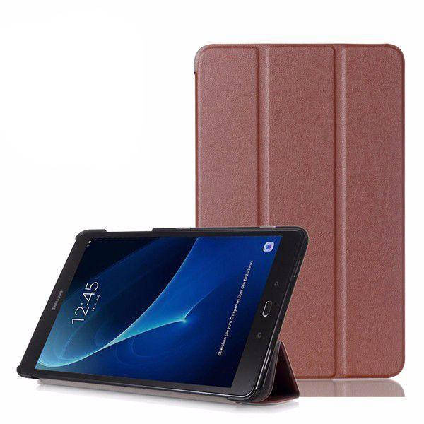 

Чехол 3-Fold Samsung Tab A 10.1 T585 T580 Brown, Коричневый