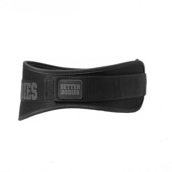 

Better Bodies, Пояс атлетический неопреновый Basic Gym Belt, Black