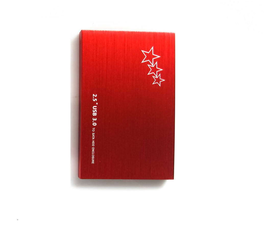 

Внешний карман для HDD 2.5 дюймов, USB 3.0 - SATA, TRY S2516U3, до 3 TB, алюминий, красный