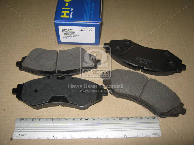 

Тормозные колодки передние Chevrolet Lacetti 2005--2014 Hi-Q (Корея) SP1077