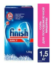 

Finish соль 1,5 кг для посудомоечных машин 8594002682736