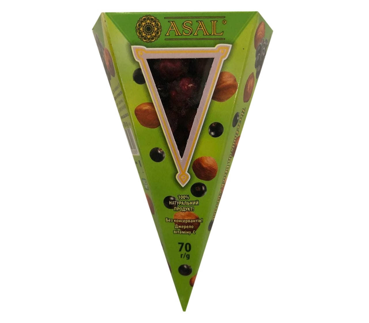 

Фундук в чёрной смородине