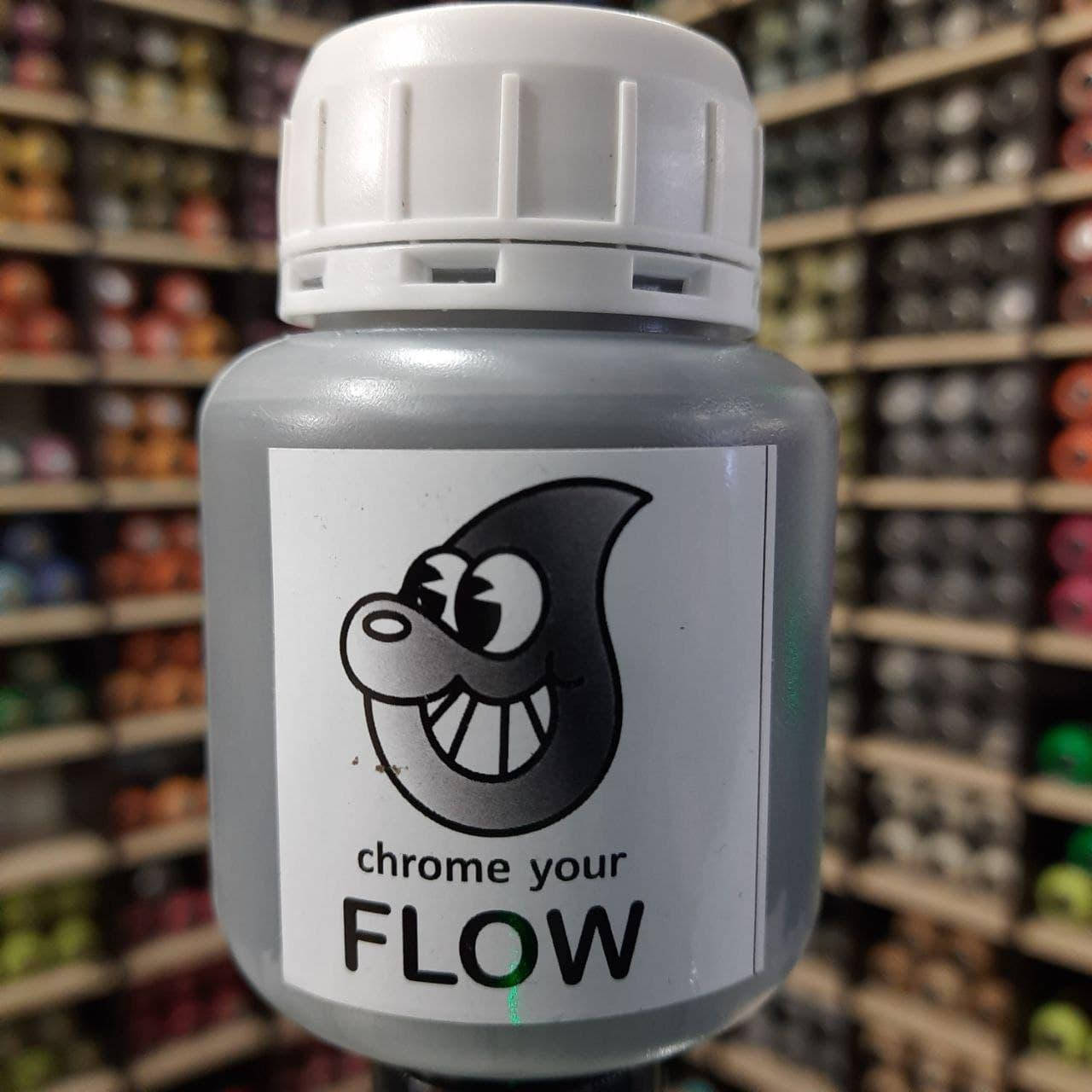 

Заправка для сквизеров Flow Chrome (Хром) 100мл, Серый