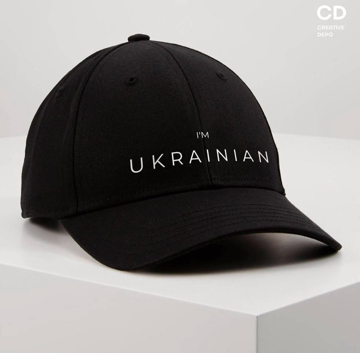 

Кепка I`M UKRAINIAN, Черный