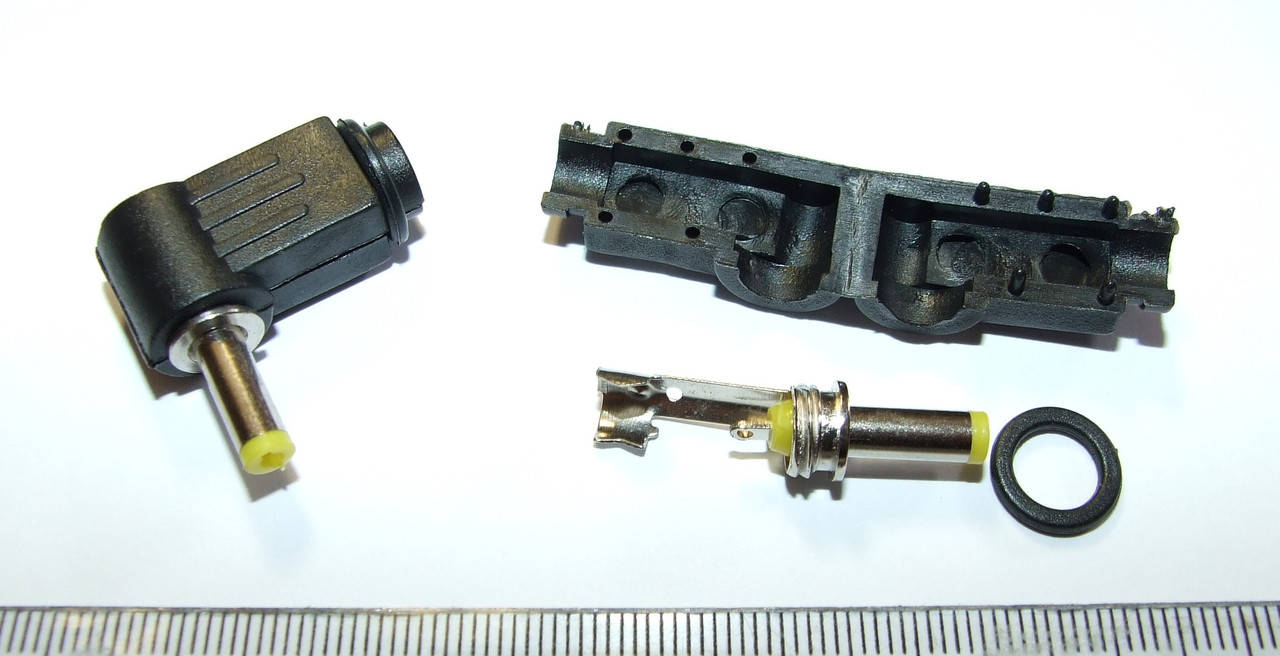 

JC026 4.0mm*1.7mm 4.0ммx1.7мм Разборной Штекер, вилка разъем питания папа HP Sony