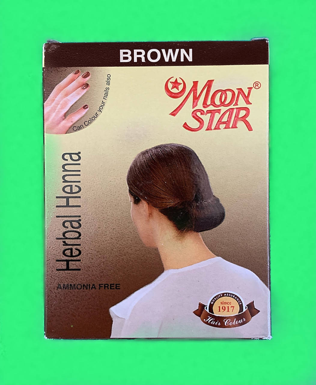 

Натуральная хна для волос Мун стар (Moon Star) коричневая 10г