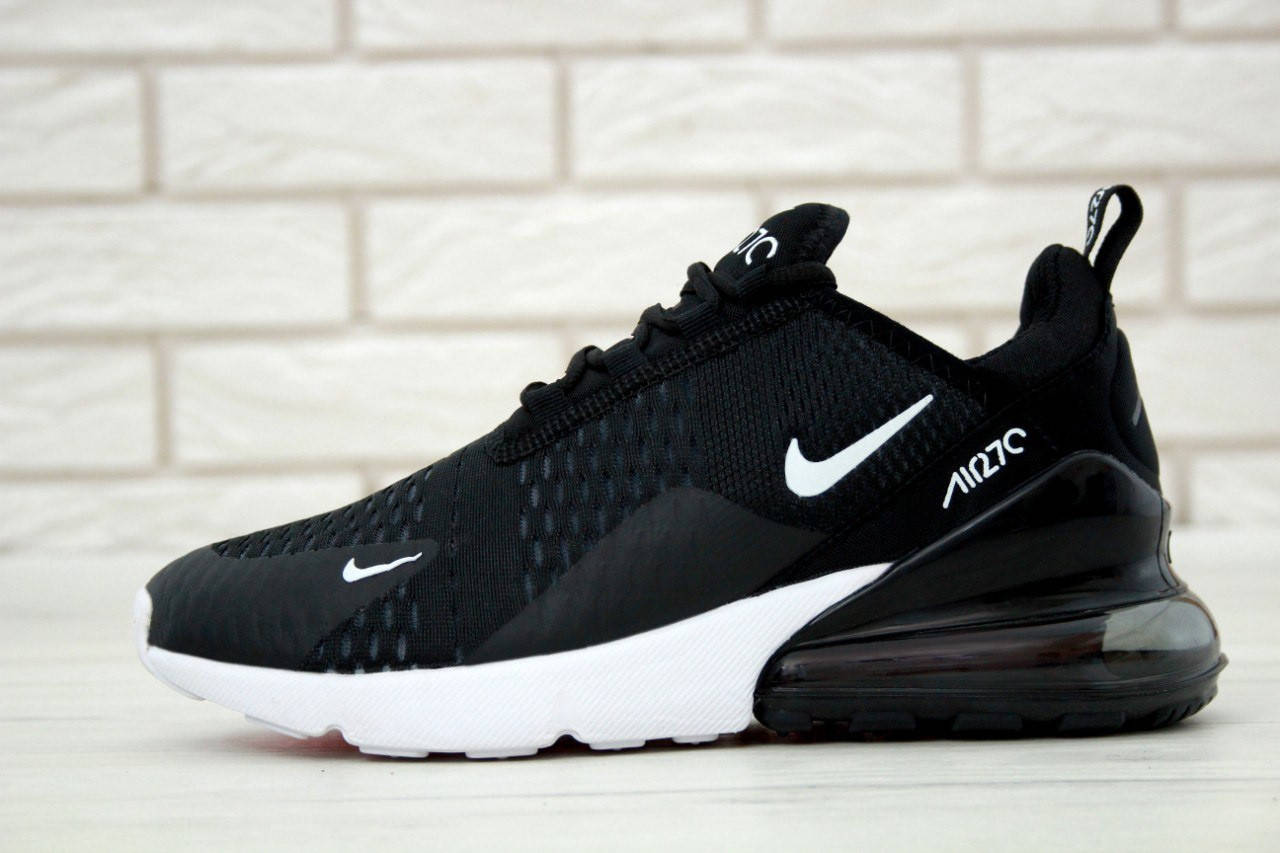 

Летние кроссовки Nike Air Max 270 Black-White (Черно-белый) 45
