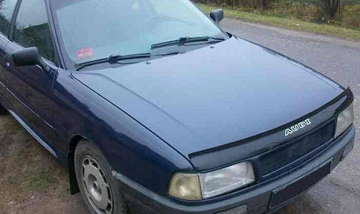 

Дефлектор на капот (мухобойки) Audi 80 (B3) 1986-1991