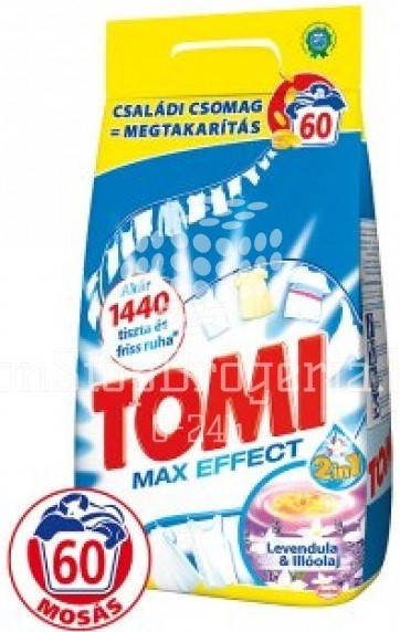 

Стиральный порошок Tomi MAX EFFECT 4.2 кг, 60 стирок ВЕНГРИЯ. ОРИГИНАЛ! 9000101017021