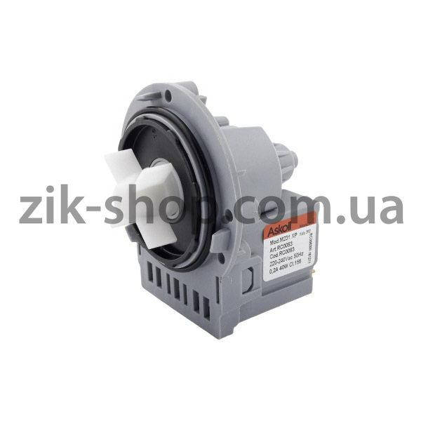 

Помпа 40W M231 RC0083 (медная обмотка, конт. разд. сзади; на 3 самор.) Askoll