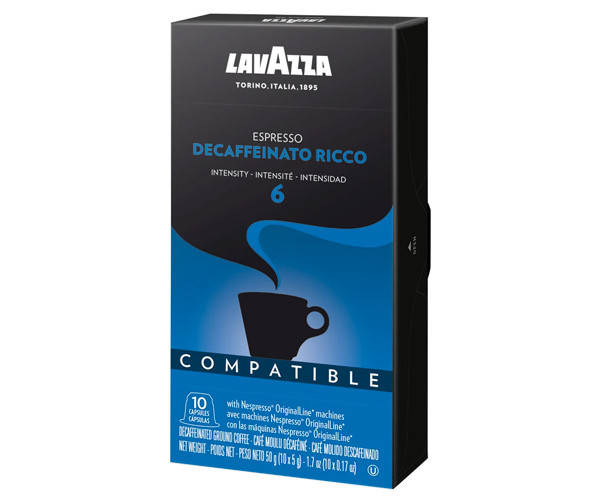 

Кофе в капсулах Lavazza NCC Nespresso Decaffeinato Ricco 6 - 10 шт